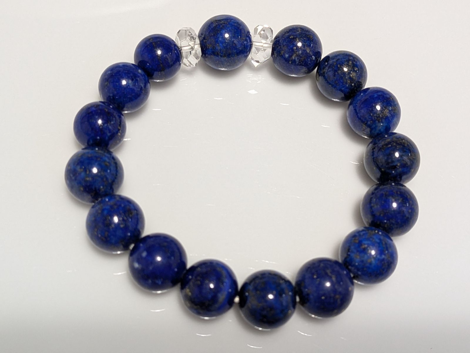 パワーストーン 天然石 ブレスレット ラピスラズリ 14 cm No.565