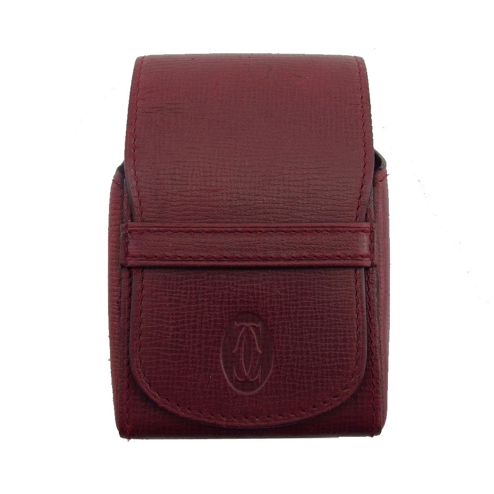 【最大30％OFF】カルティエ CARTIER シガレットケース マストライン ボルドー レディース 中古