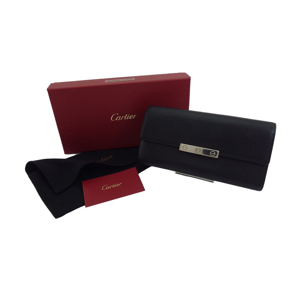 最大30％OFF】カルティエ CARTIER 長財布 ラブコレクション ブラック 