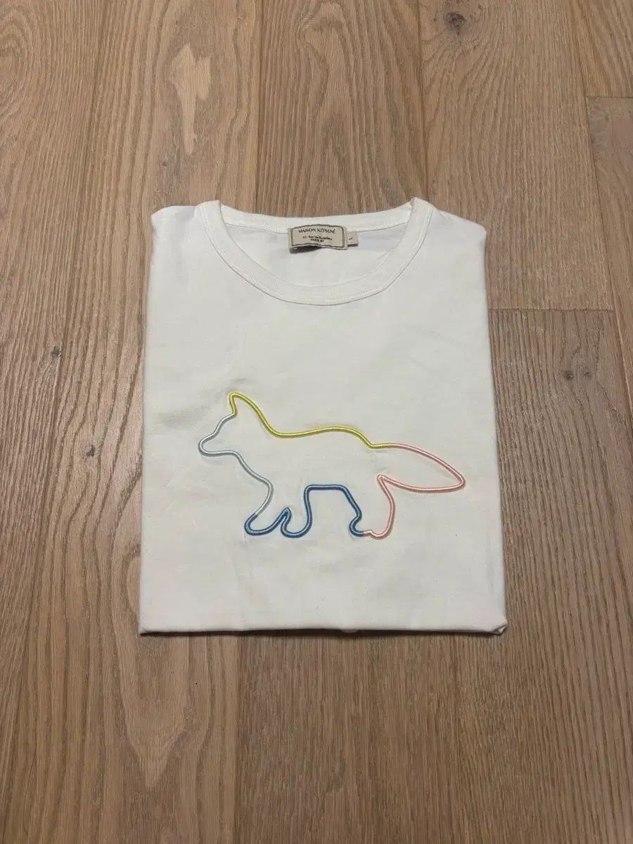 メゾンキツネ 半袖Tシャツ 白 L