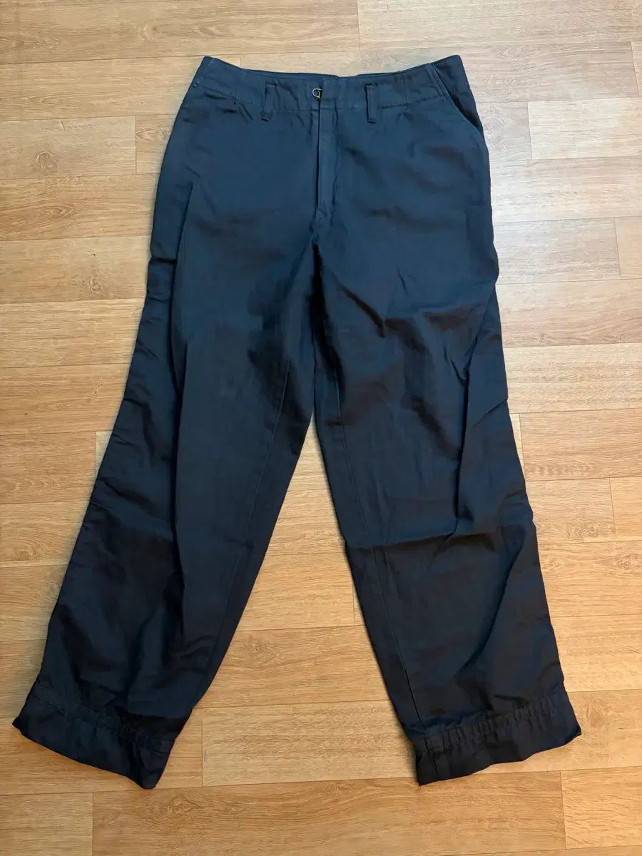 2 kolor beacon 23 aw ファーカリングパンツ ネイビー