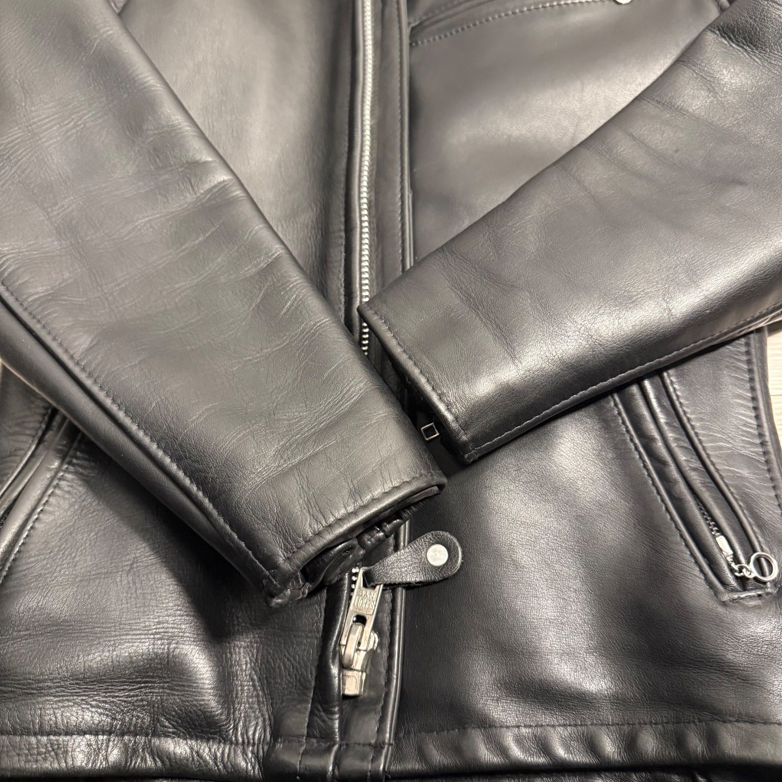 ✨ Schott ショット USA製 シングルライダース レザージャケット 32