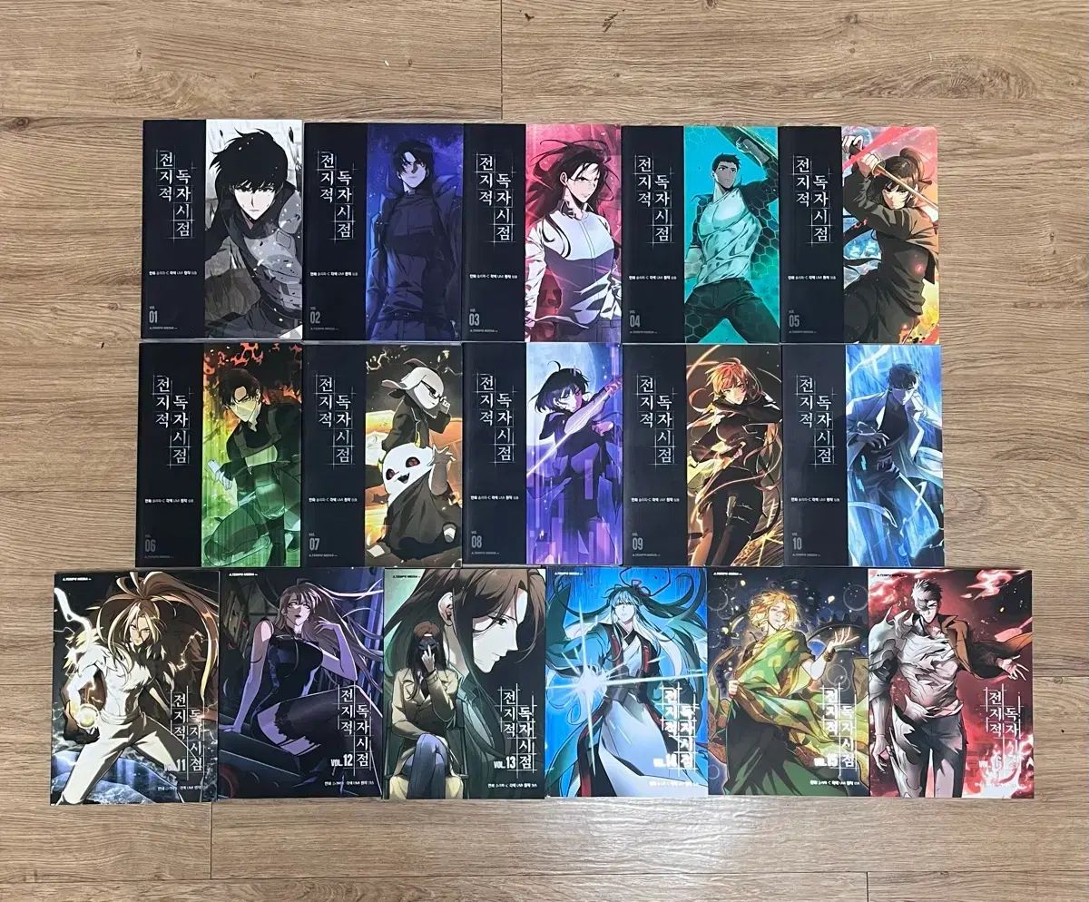 特典 含む オール初版 全知的な読者の視点から ウェブトゥーン 単行本 1 - 16 巻 エディション