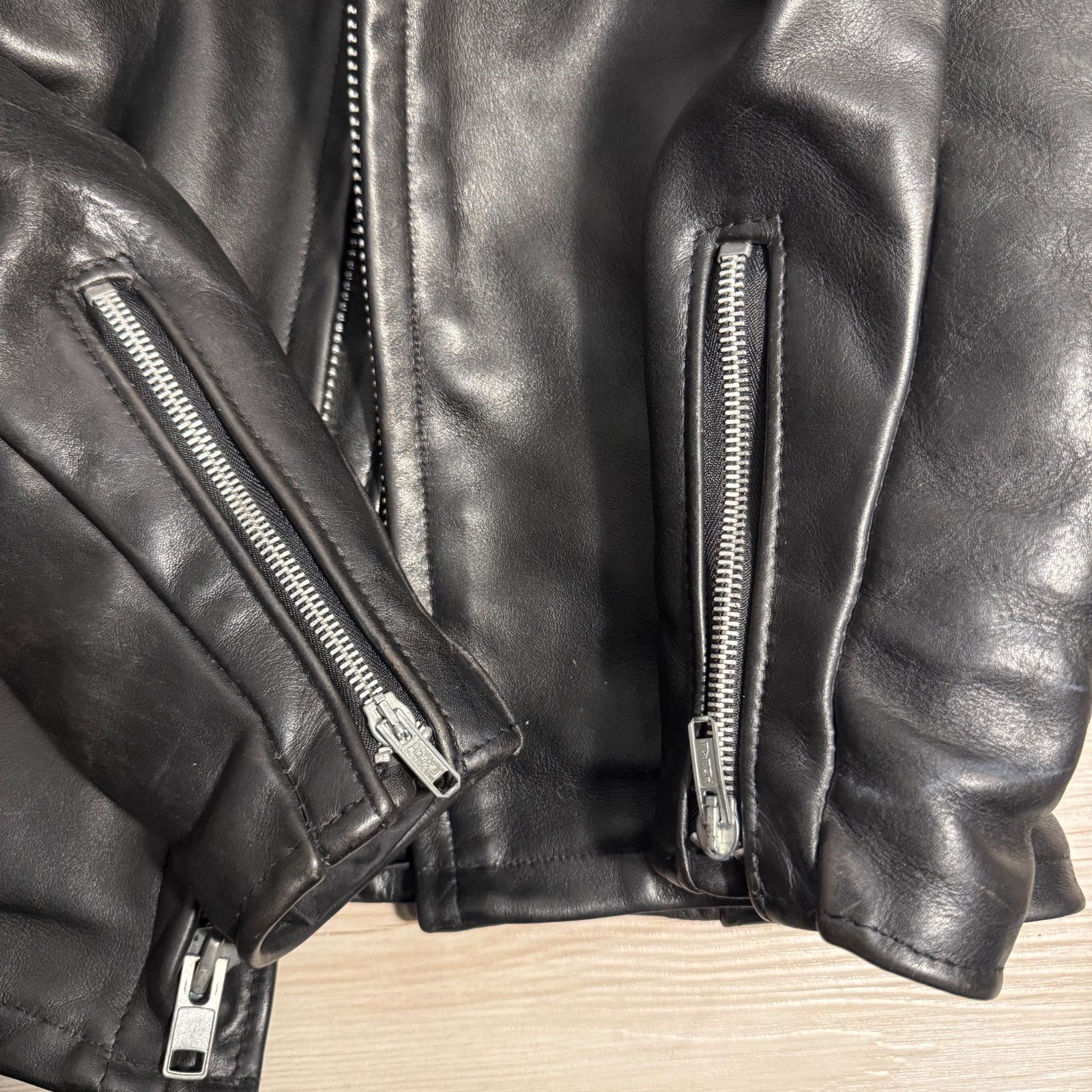 Schott ショット シングルライダース レザージャケット 36 ブラック Schott ショット シングルライダース レザージャケット 36 ブラック