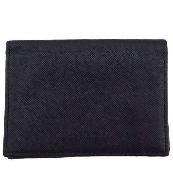 バーバリー BURBERRY パスケース ロゴ ブラック レディース 