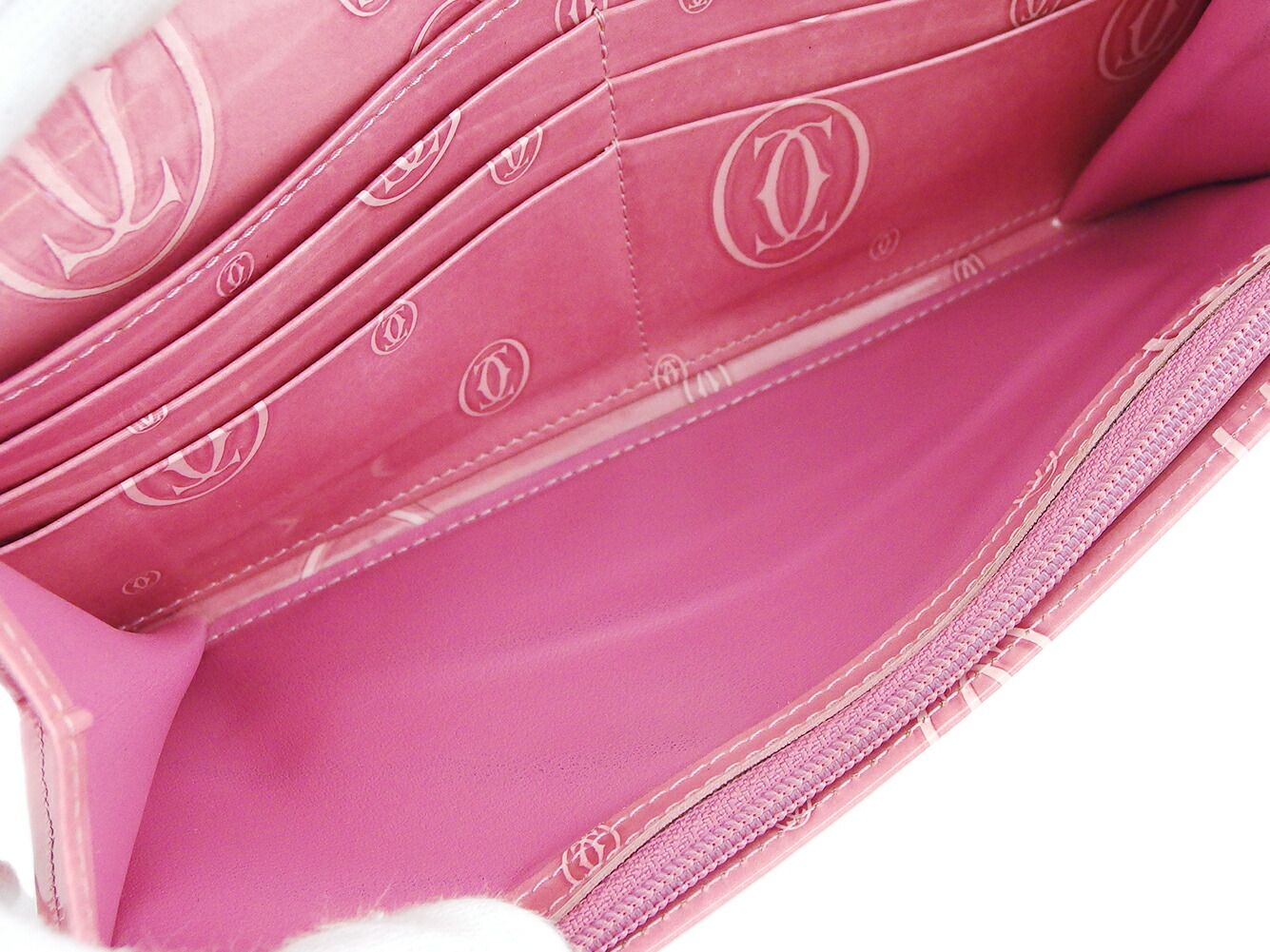 最大30％OFF】カルティエ CARTIER 長財布 ハッピーバースデー ピンク 
