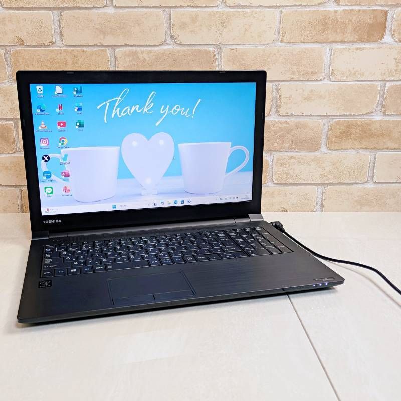 オフィス付き☆爆速SSD/i3・メモリ8GB☆初心者OK！Windows11ノート