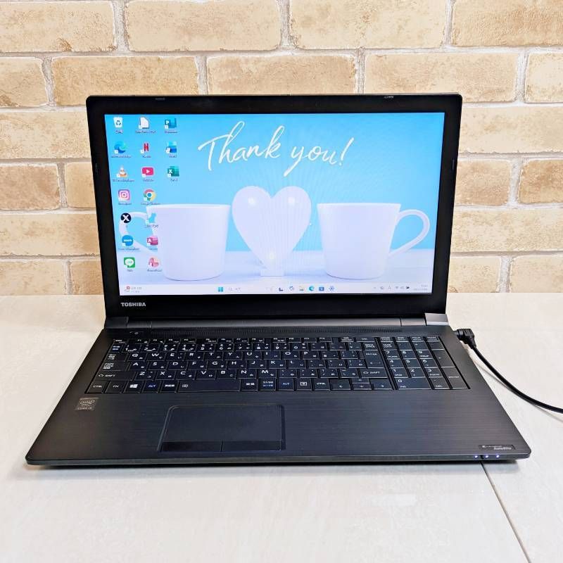 オフィス付き☆爆速SSD/i3・メモリ8GB☆初心者OK！Windows11ノート