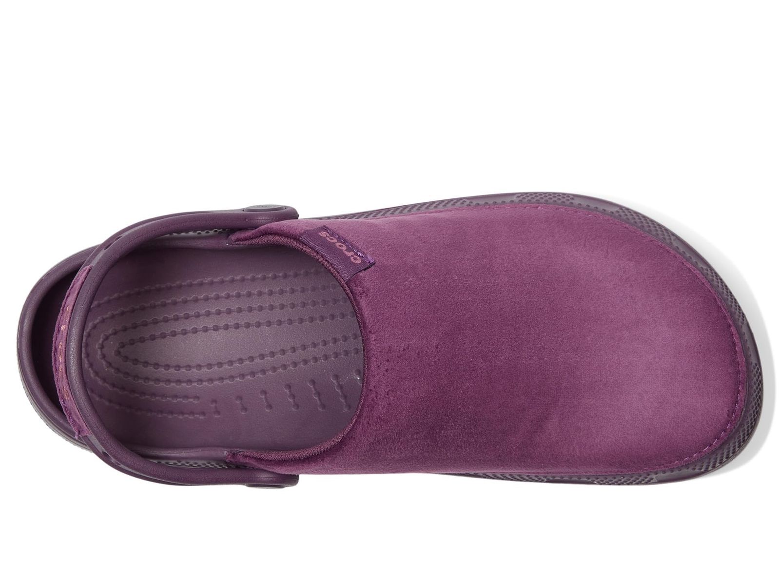 Crocs クロックス 男女兼用 大人用 クラシック クラフト キャンバス クロッグ プラッシュ プラム ベルベット 9 Women 7 Men Free Size