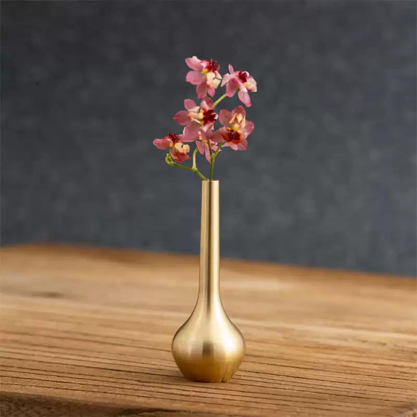 新品 花瓶 ミニ花器 真鍮 花器 一輪挿し 金属花瓶 小さい 花瓶 生け花
