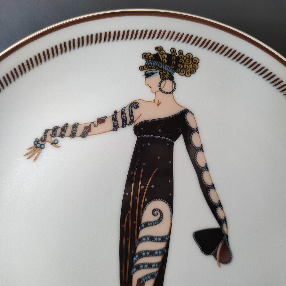 フランクリンミント　エルテ　プレート　MERVEILLEUSE　アールデコ エルテ アールデコ フランクリンミント プレート LA MERVEILLEUSE