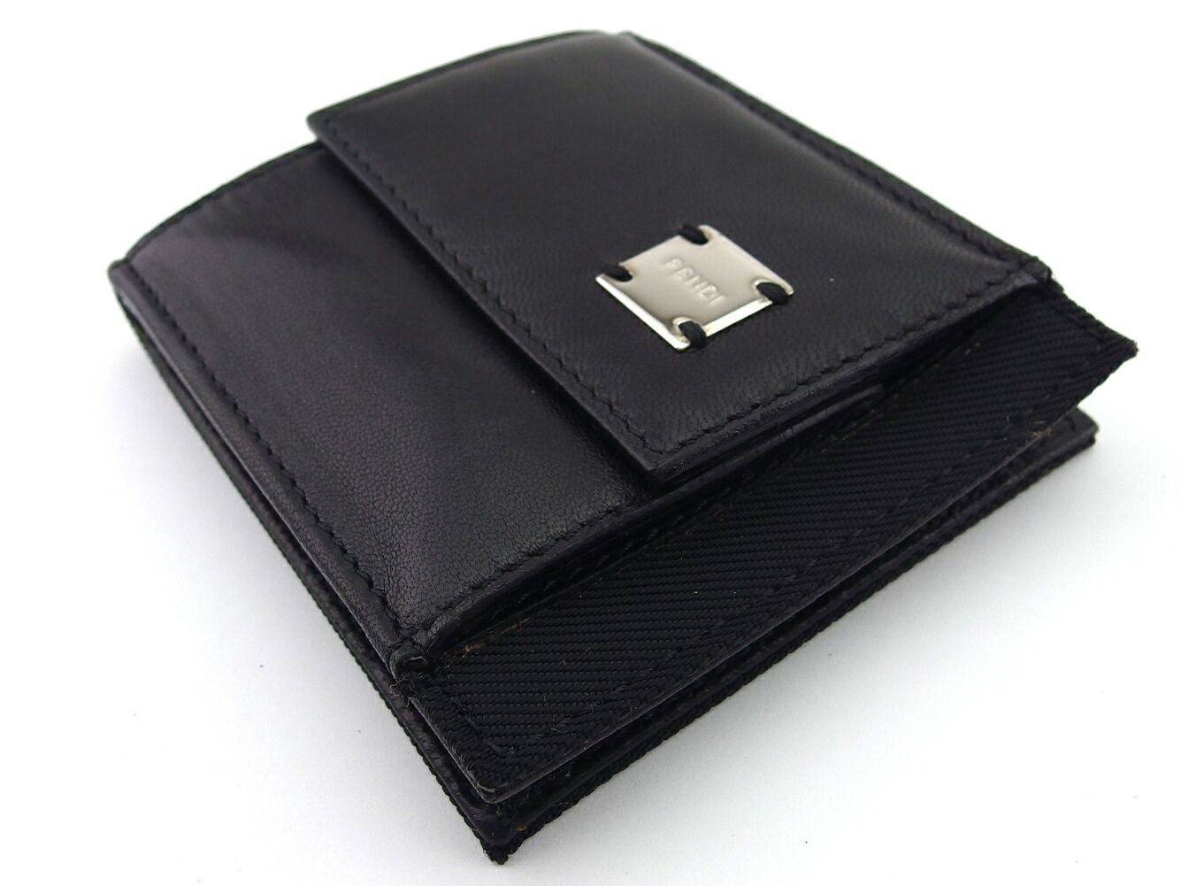 Fendi ブラック 二つ折り財布 最大30％OFF】フェンディ FENDI 二つ折り財布 ブラック レディース 小物