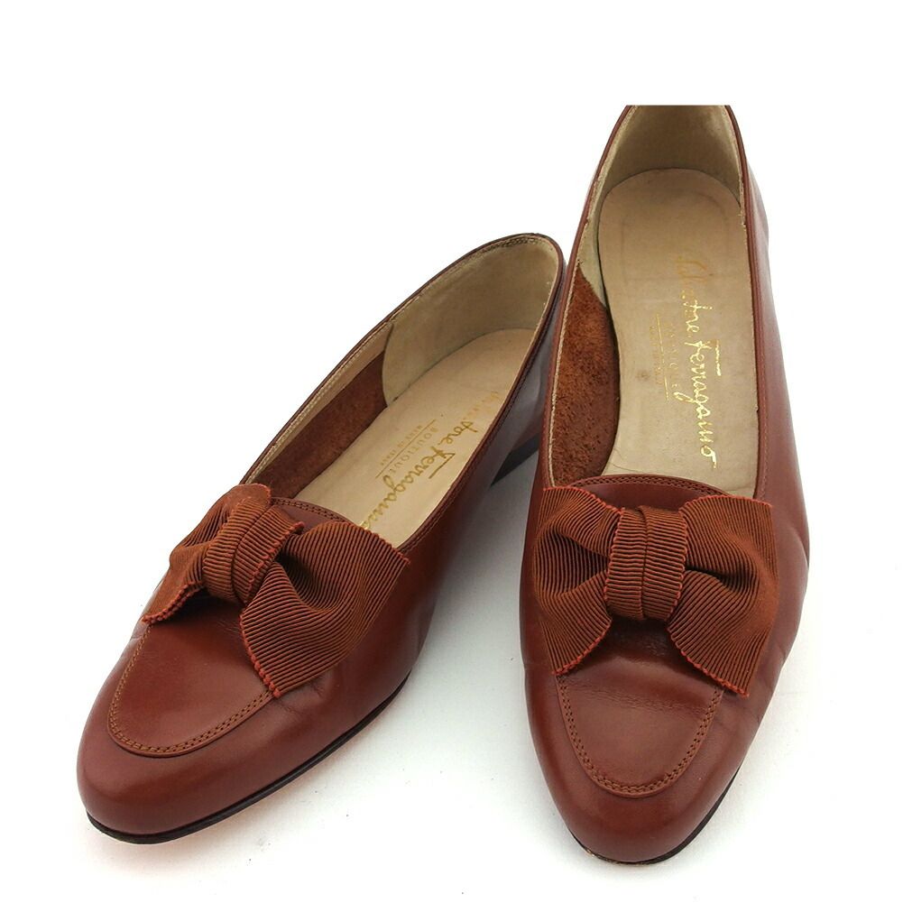 サルヴァトーレフェラガモ 購入 Salvatore Ferragamo パンプス
