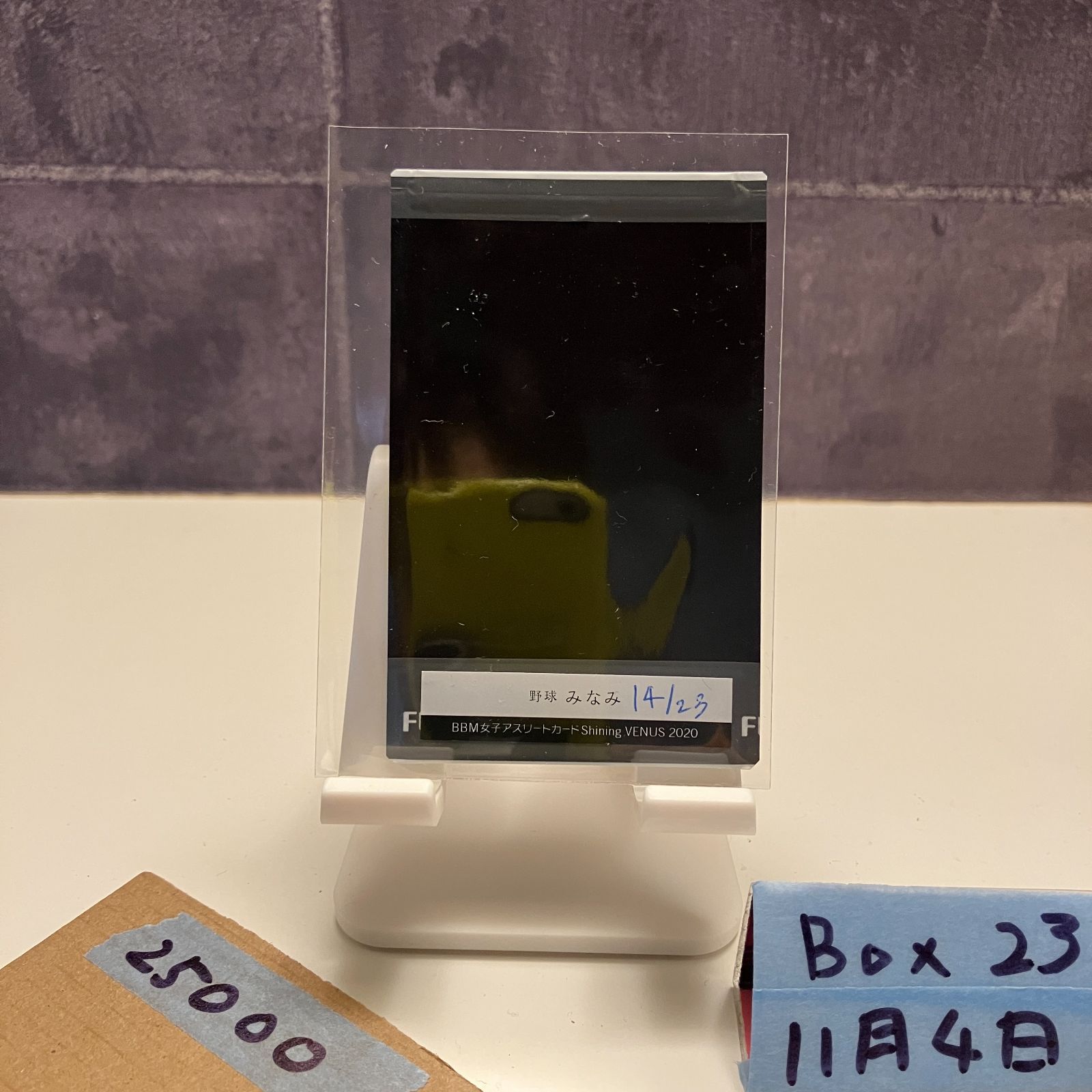 2020 BBM 野球みなみ 14 23 直筆サインカード Shining Venus シャイニングヴィーナス チェキ カード