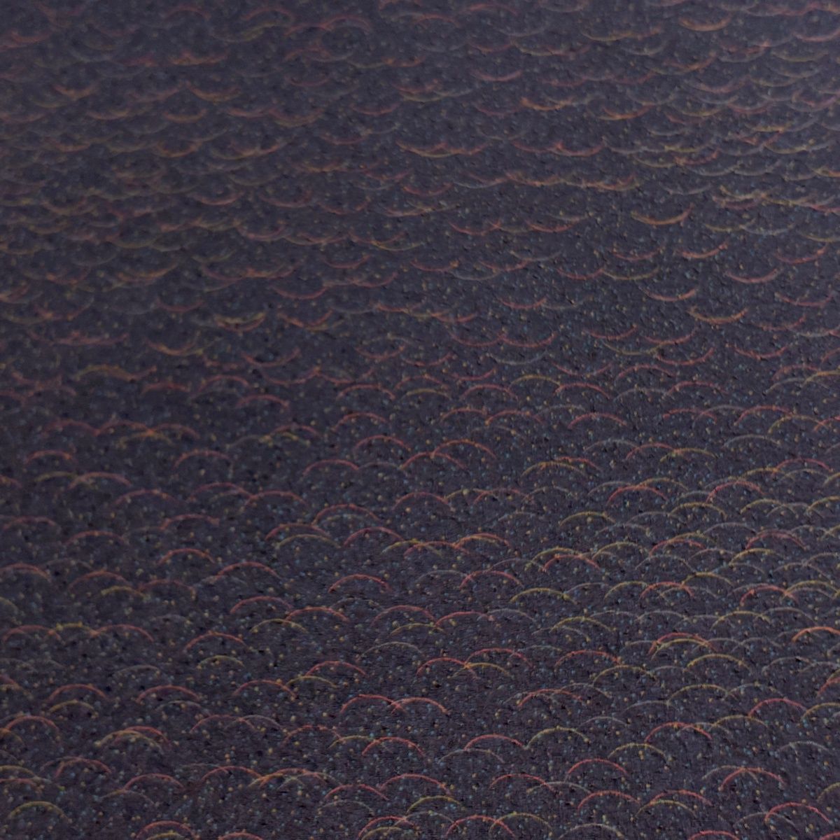 注文 反物 秀品 小紋 芝 草木染 灰紫 正絹 【】 反物 秀品 小紋 芝