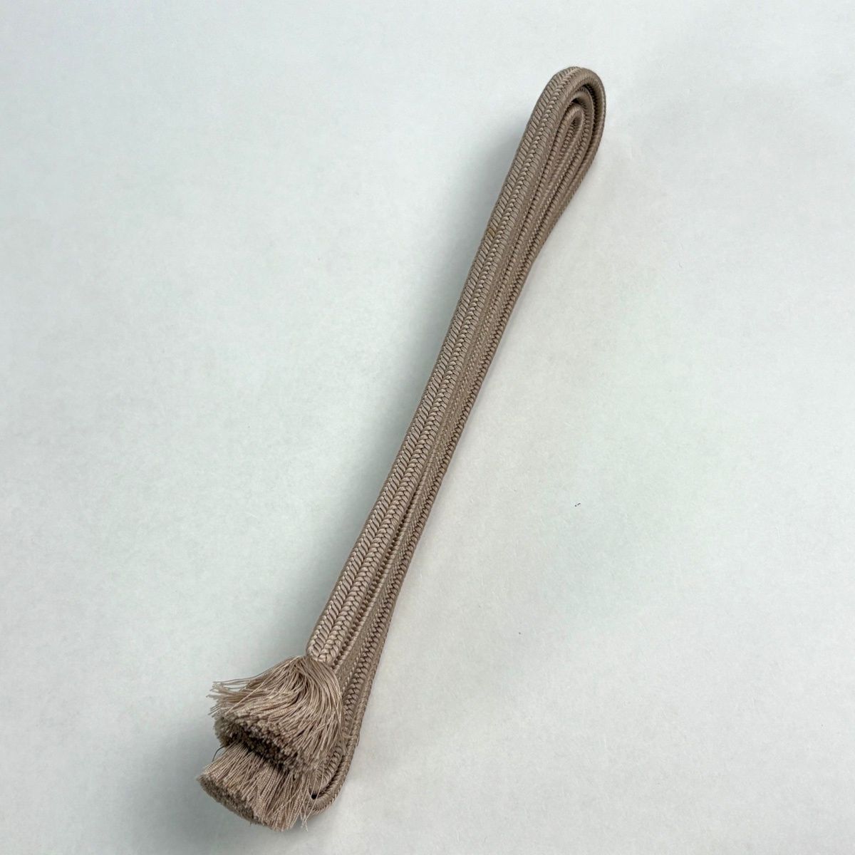 帯締め 無形文化財 有職組紐 道明 カジュアル 薄小豆 正絹 和装小物