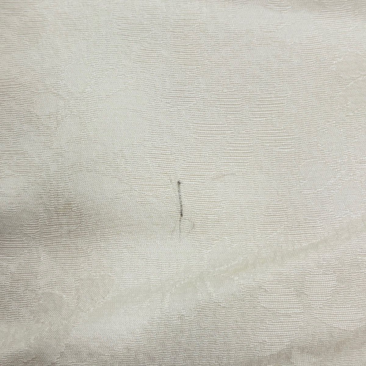  振袖 身丈162.5 cm 裄丈67.5 L 袷 桜 桜の花びら 染め分け クリーム 正絹 振袖 着物