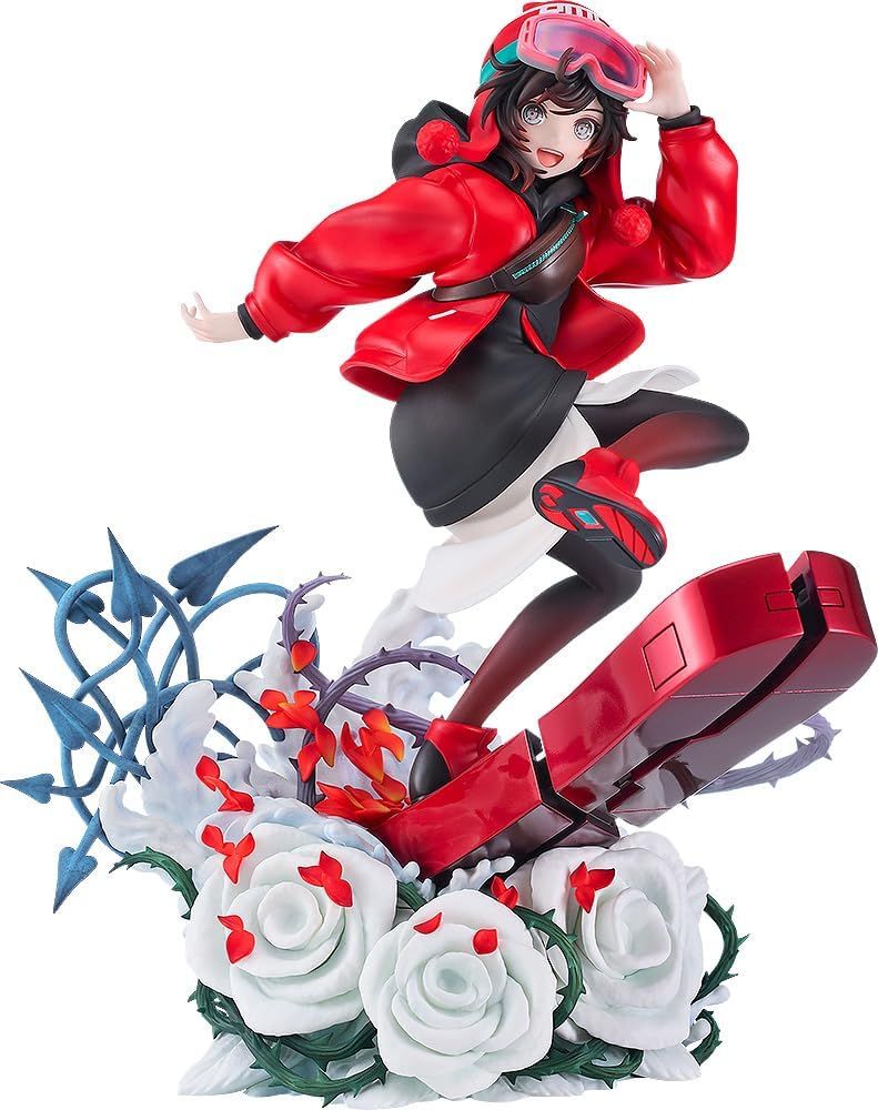 【新品】 RWBY 氷雪帝国 ルビー ローズ ルシードドリーム 1/7スケール プラスチック製 塗装済み完成品フィギュア 佐賀-