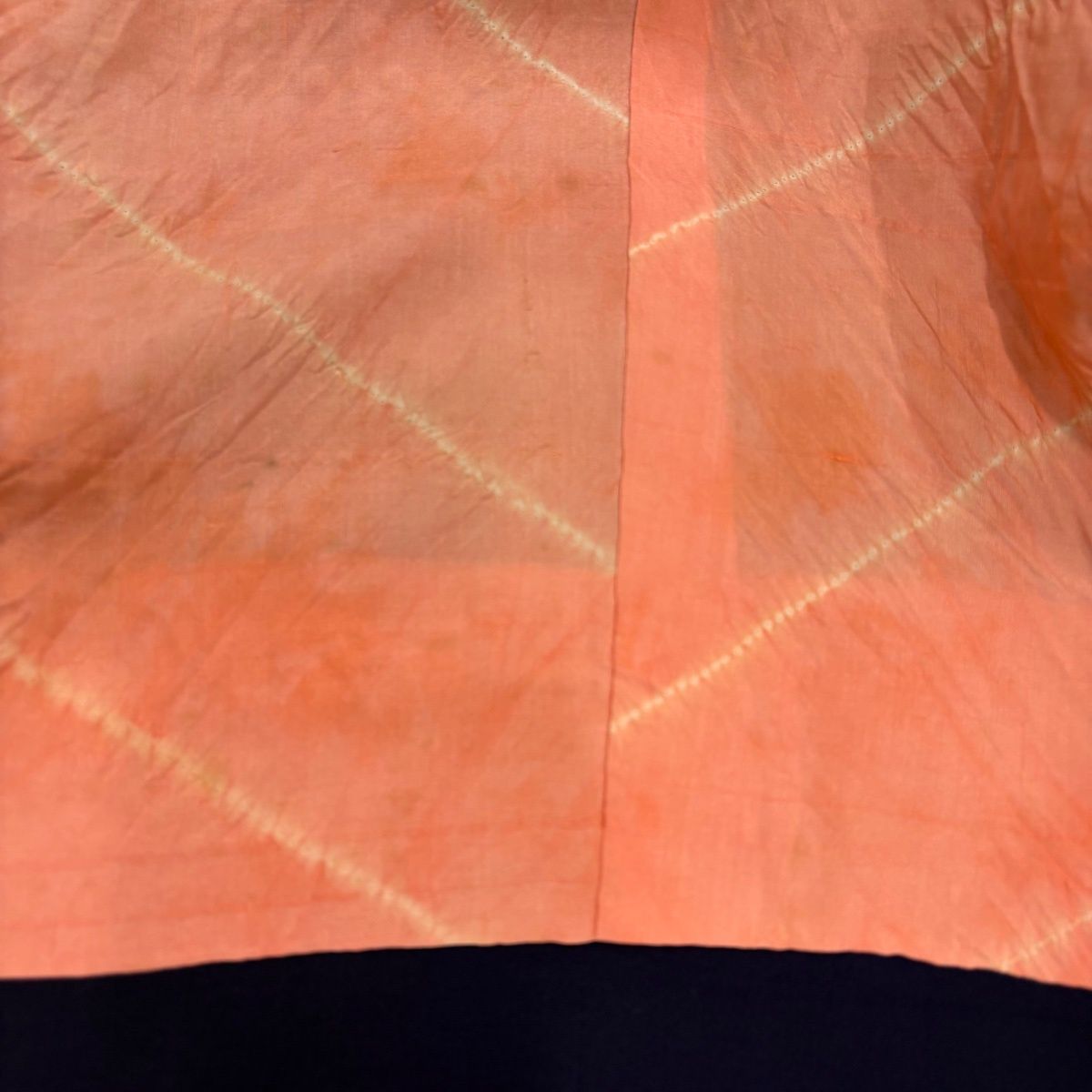  道行 身丈89 5 cm 裄丈60 S 和装コート 花 銀糸 青紫 正絹 秀品 羽織 着物 浴衣