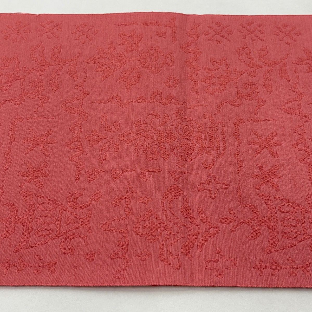 美品】 名古屋帯 優品 松葉仕立て 八寸名古屋帯 関西仕立て 地紋