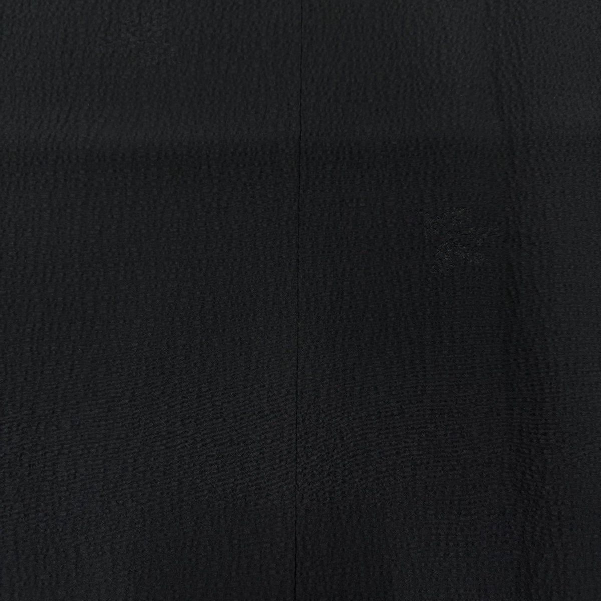  道行 身丈101 cm 裄丈65 5 M 和装コート 角衿 霞 緑 正絹 秀品 羽織 着物 浴衣