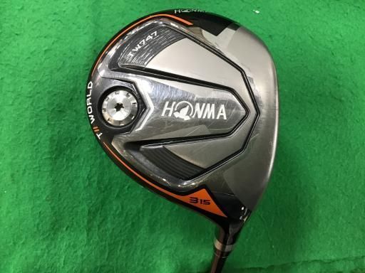 中古】 本間ゴルフ TOUR WORLD TW747 3W フェアウェイウッド FW VIZARD