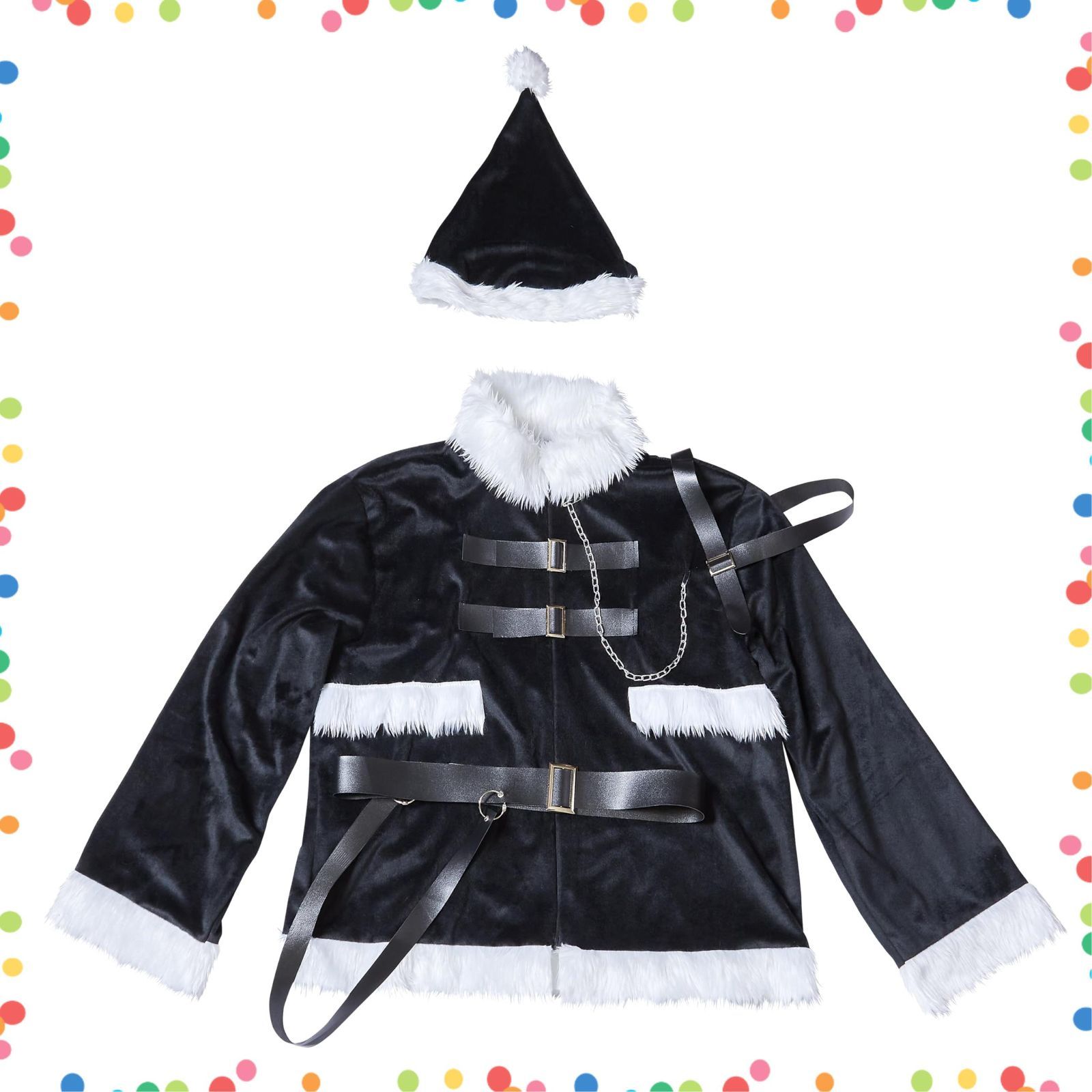  ブラックサンタ コスプレ メンズ マニフィックノエル ブラック クリアストーン Clearstone その他 文房具 事務用品