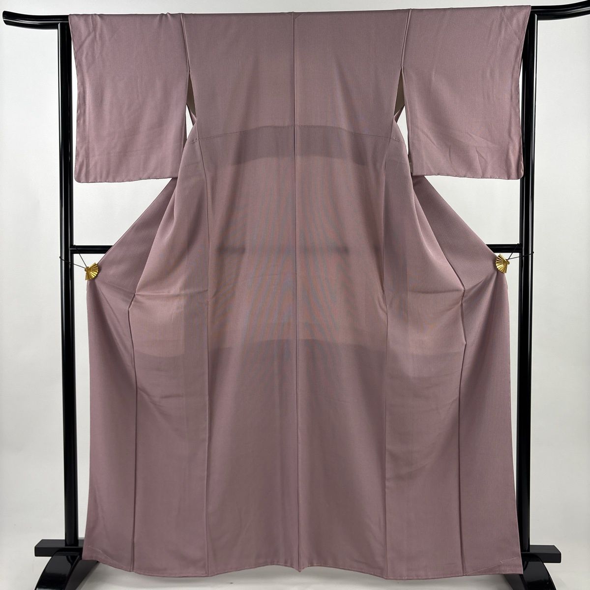 江戸小紋 身丈163.5 cm 裄丈64 M 袷 万筋 紫 正絹 秀品