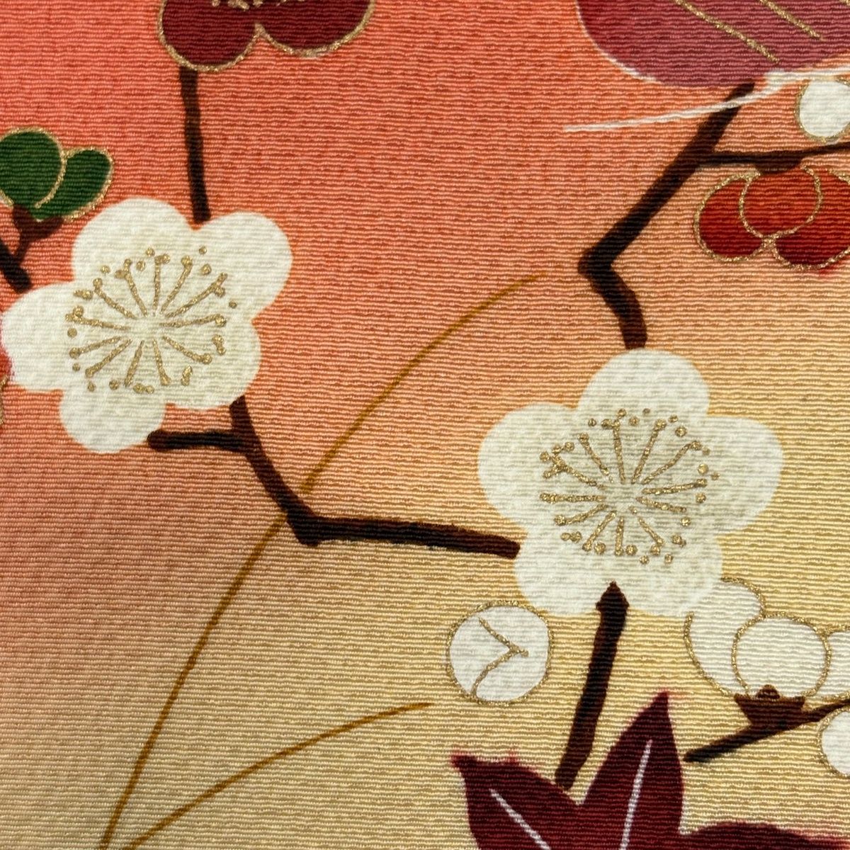 振袖 身丈163cm 裄丈67cm M 袷 花井幸子 ふき綿仕立て 落款 御所車