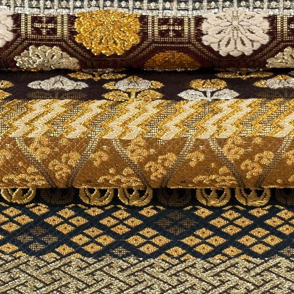 誉田屋源兵衛 袋帯 金 美品 P2412081 【公式通販】