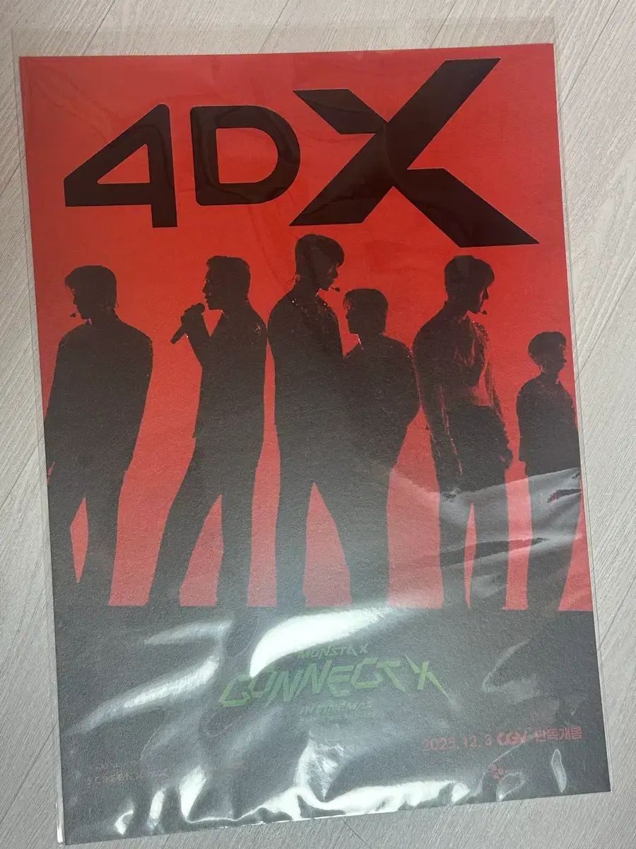 新品，得価 MONSTA X(モンスタエックス・モネク) コネクト エクス CGV 特典 4DX ポスター その他