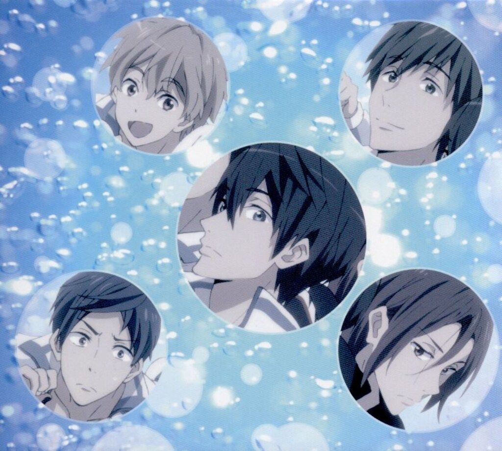 アニメCD 【アニメイトBOX付】Free! キャラクターソング 01～05セット