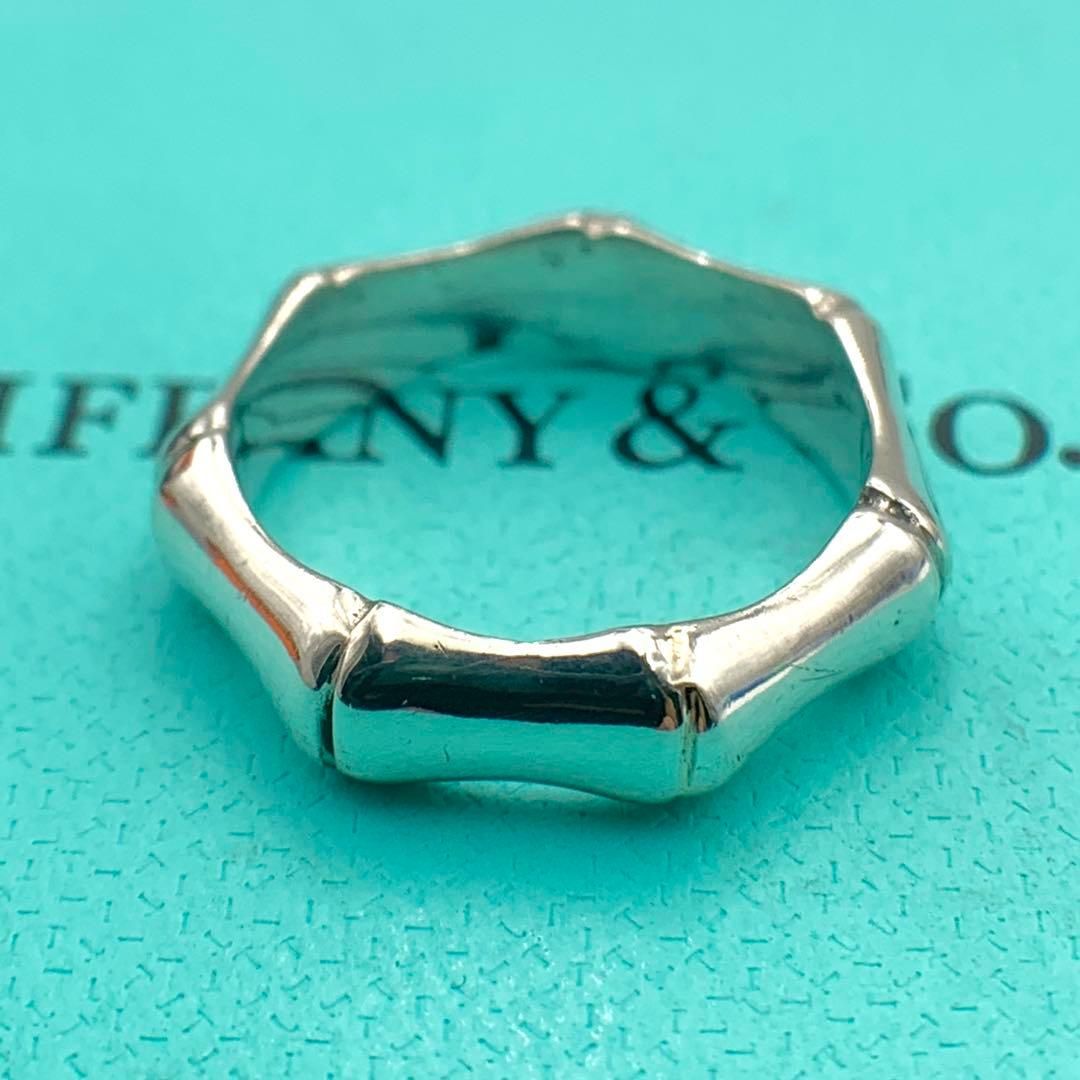 TIFFANY シルバー バンブー リング 7号 TIFFANY シルバー バンブー リング 7号 Tiffany & Co. バンブー