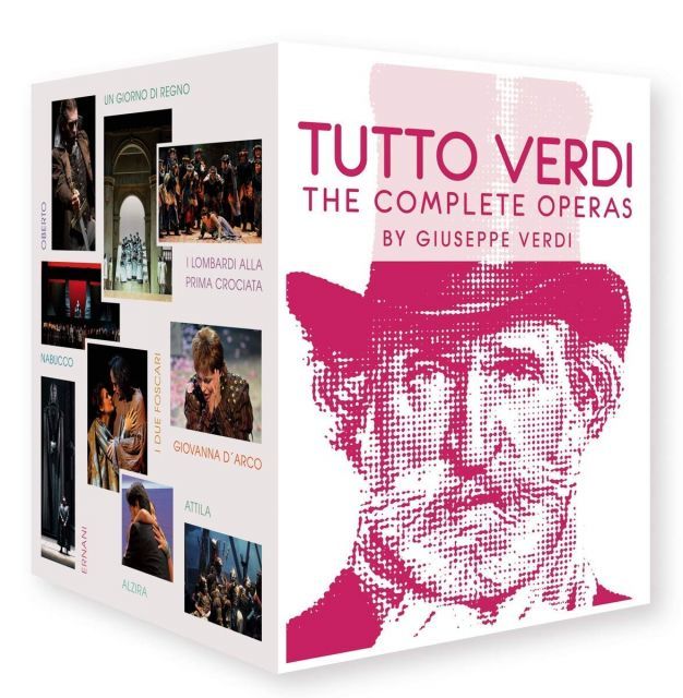 Tutto Verdi The Complete Operas 27 Blu-rays