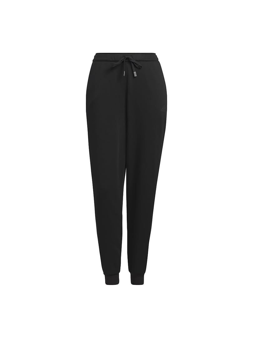 アディダス スウェット パンツ ワーディング ルーズフィット フリース フルレングスパンツ IEH 69 レディース ブラック IK 9885 J|M M