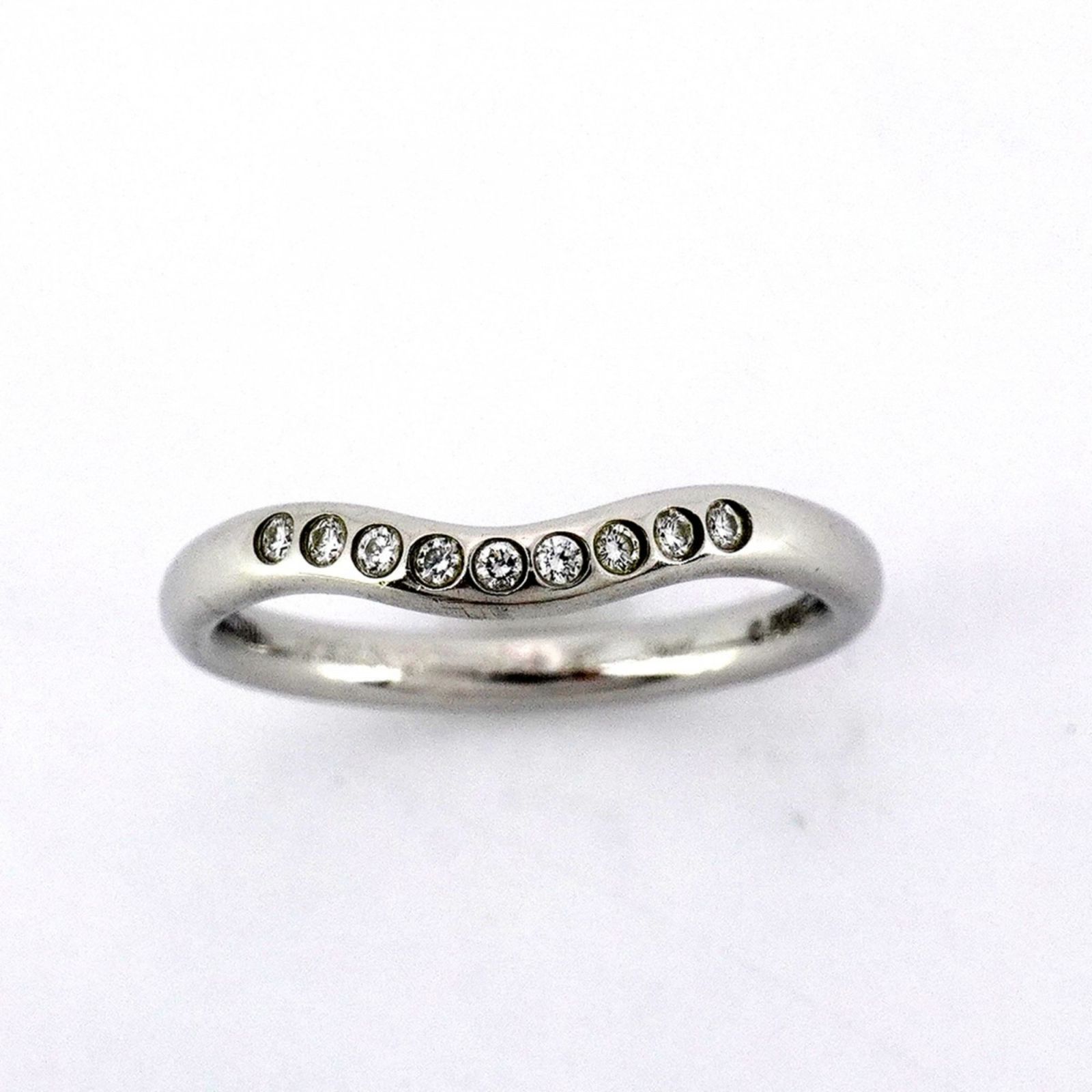 ティファニー(Tiffany) ティファニー リング カーブドバンド Pt950