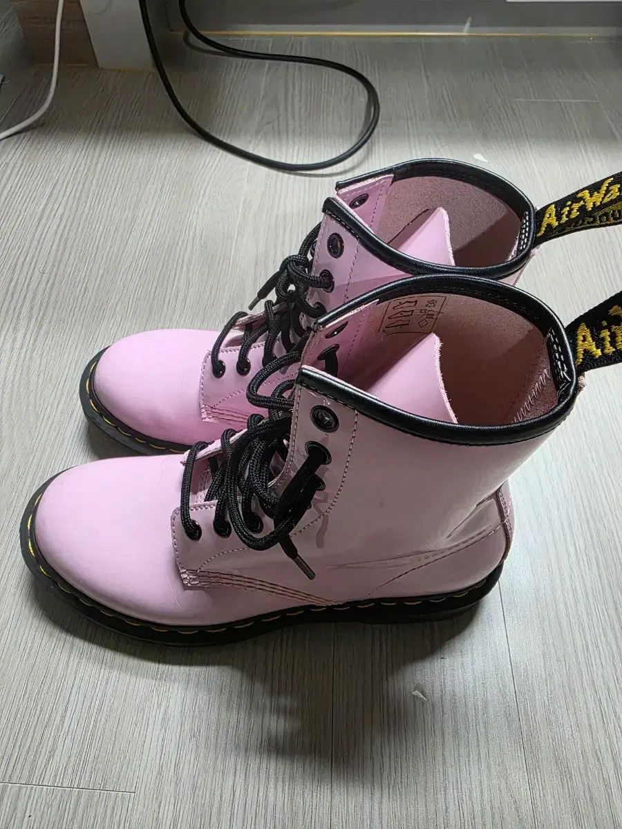 DR. MARTENS ドクターマーチン 8ホール ピンク ブーツ uk 5 240