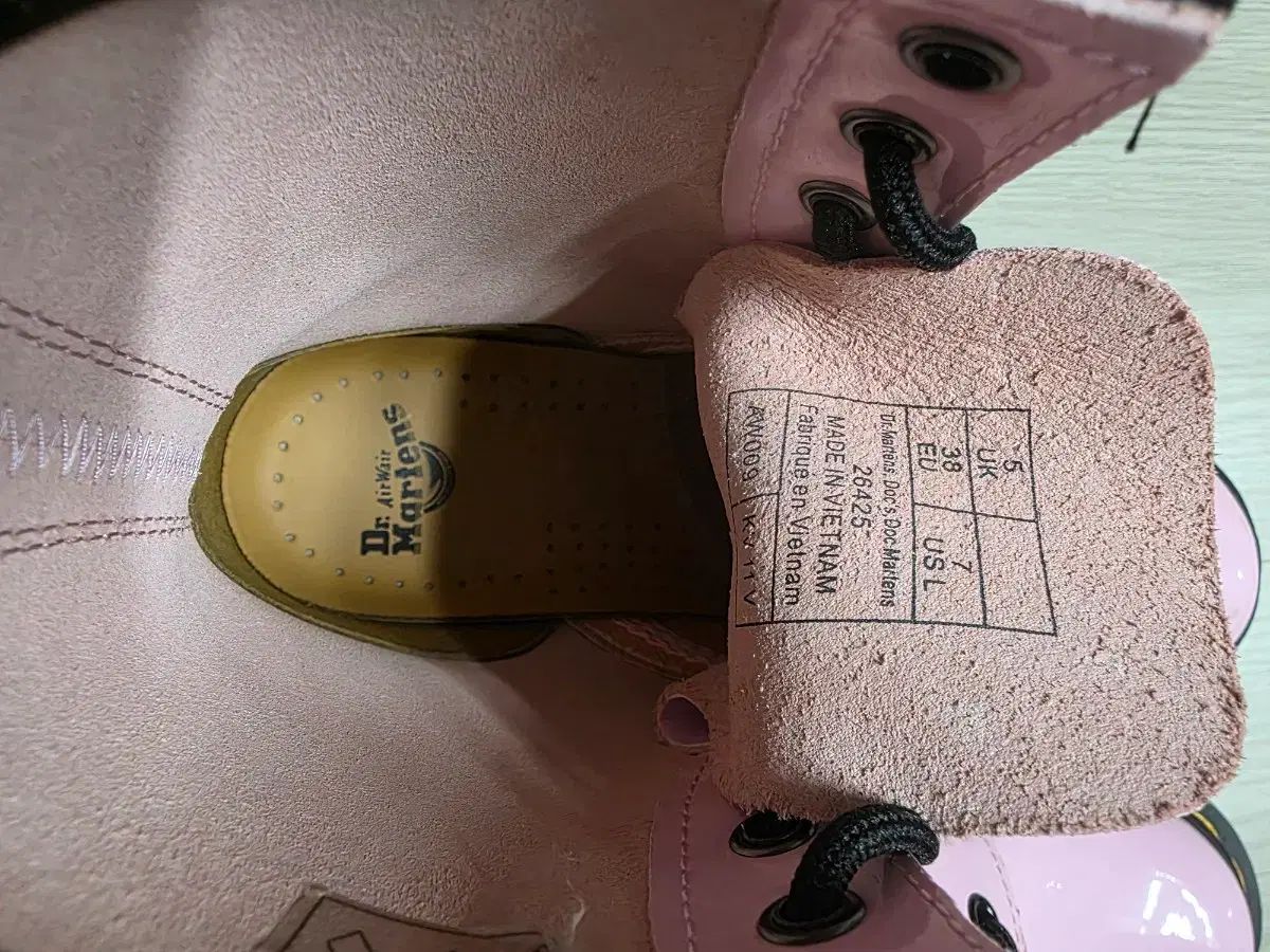 DR MARTENS ドクターマーチン 8ホール ピンク ブーツ uk 5 240 その他 ブーツ 靴