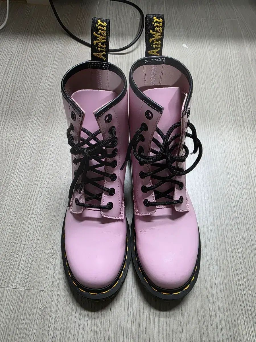 DR. MARTENS ドクターマーチン 8ホール ピンク ブーツ uk 5 240