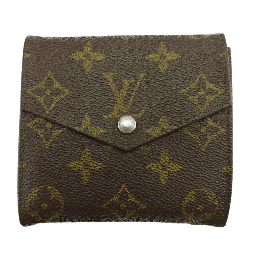 Louis Vuitton ダークブラウン 二つ折り財布 最大30％OFFルイ