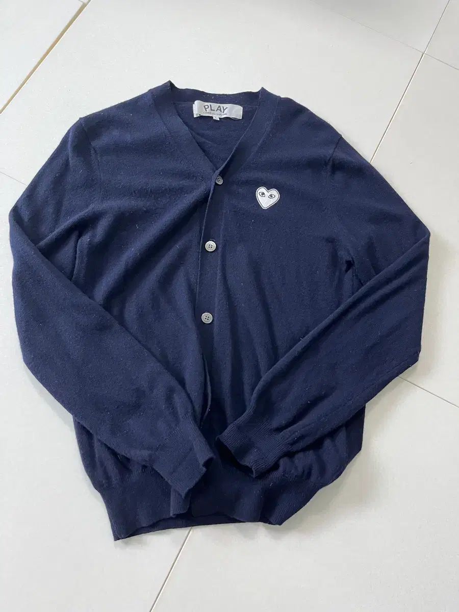 COMME des GARCONS コム デ ギャルソン ネイビー カーディガン