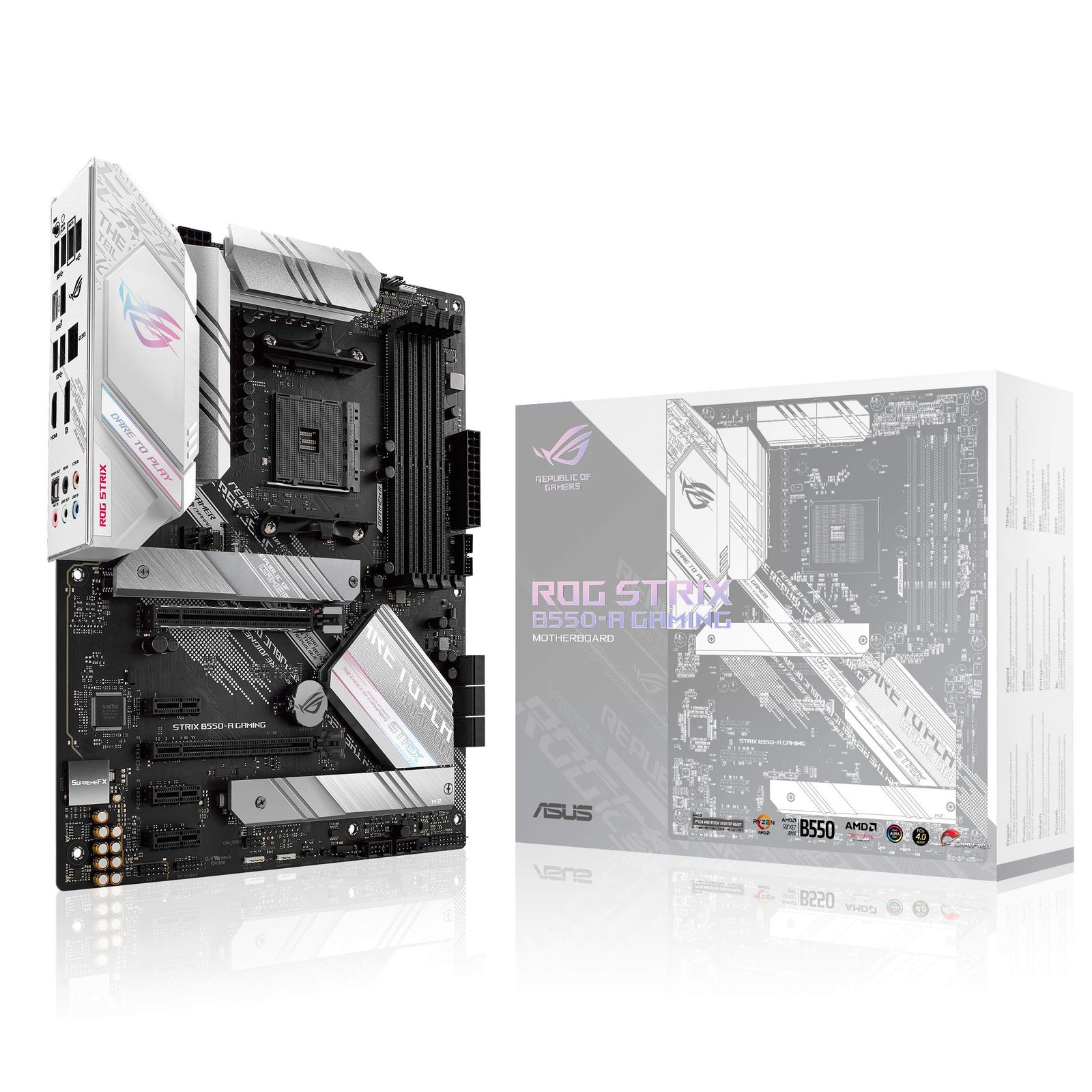 ASUS AMD B550 搭載 Socket AM4 対応 マザーボード ROG STRIX B550-A GAMING 【 ATX 】 [1. MB 単品]
