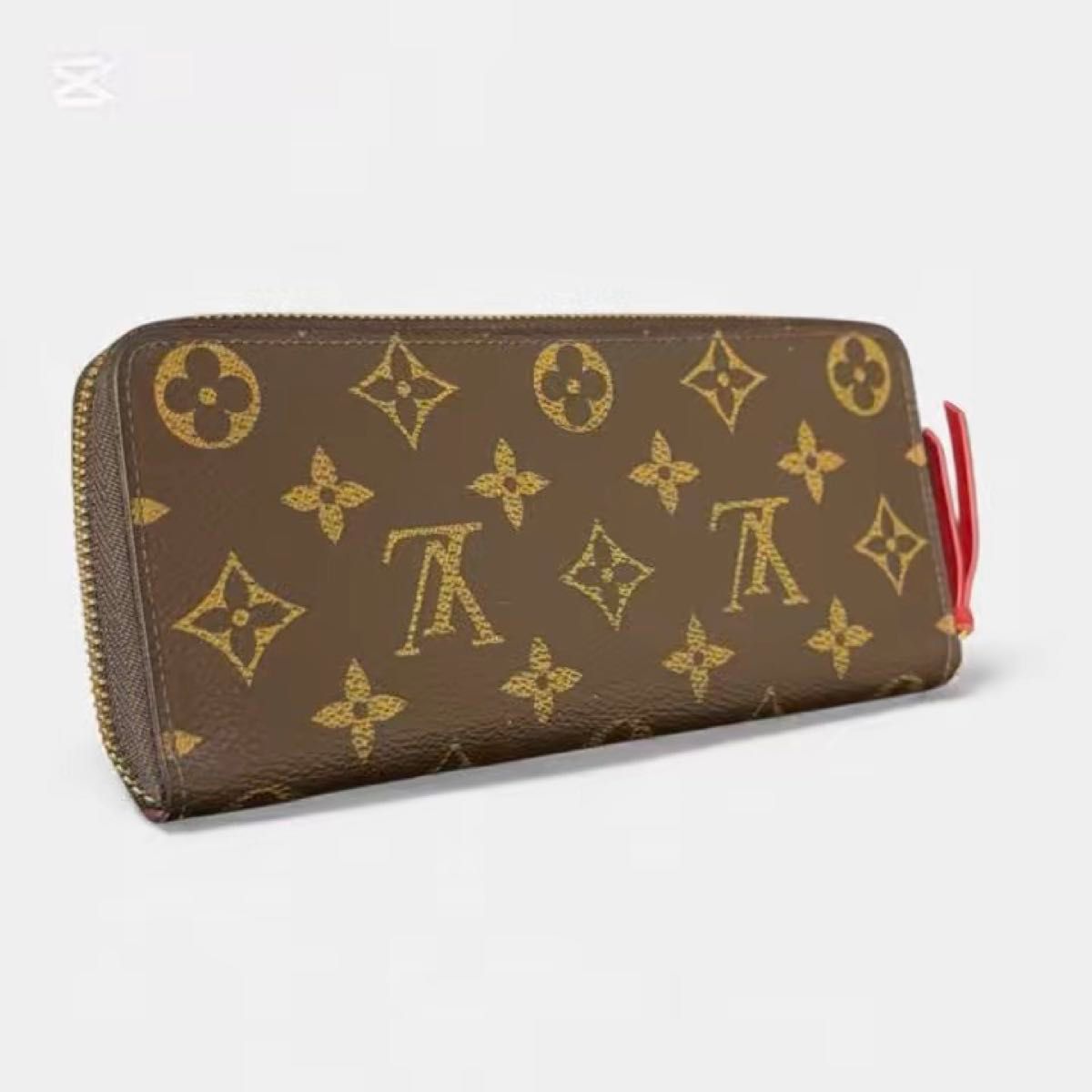s 58 ポルトフォイユ クレマンス Louis Vuitton ルイ ヴィトン 長 財布 ロング ジップ アラウンド ウォレット ラウンド ファスナー 小銭入れ コインケース 付き リボン モノグラム フーシャ