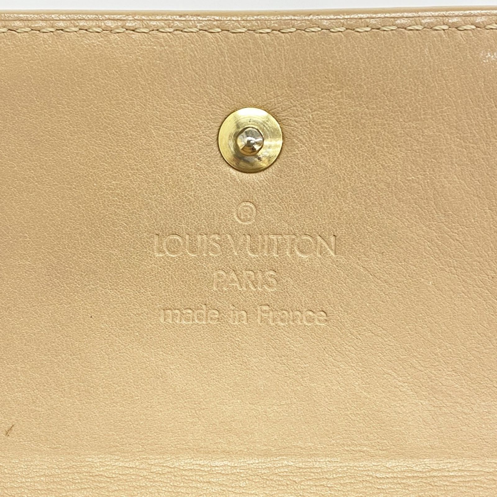 ルイ・ヴィトン(Louis Vuitton) ルイ・ヴィトン 三つ折り財布 ヴェルニ