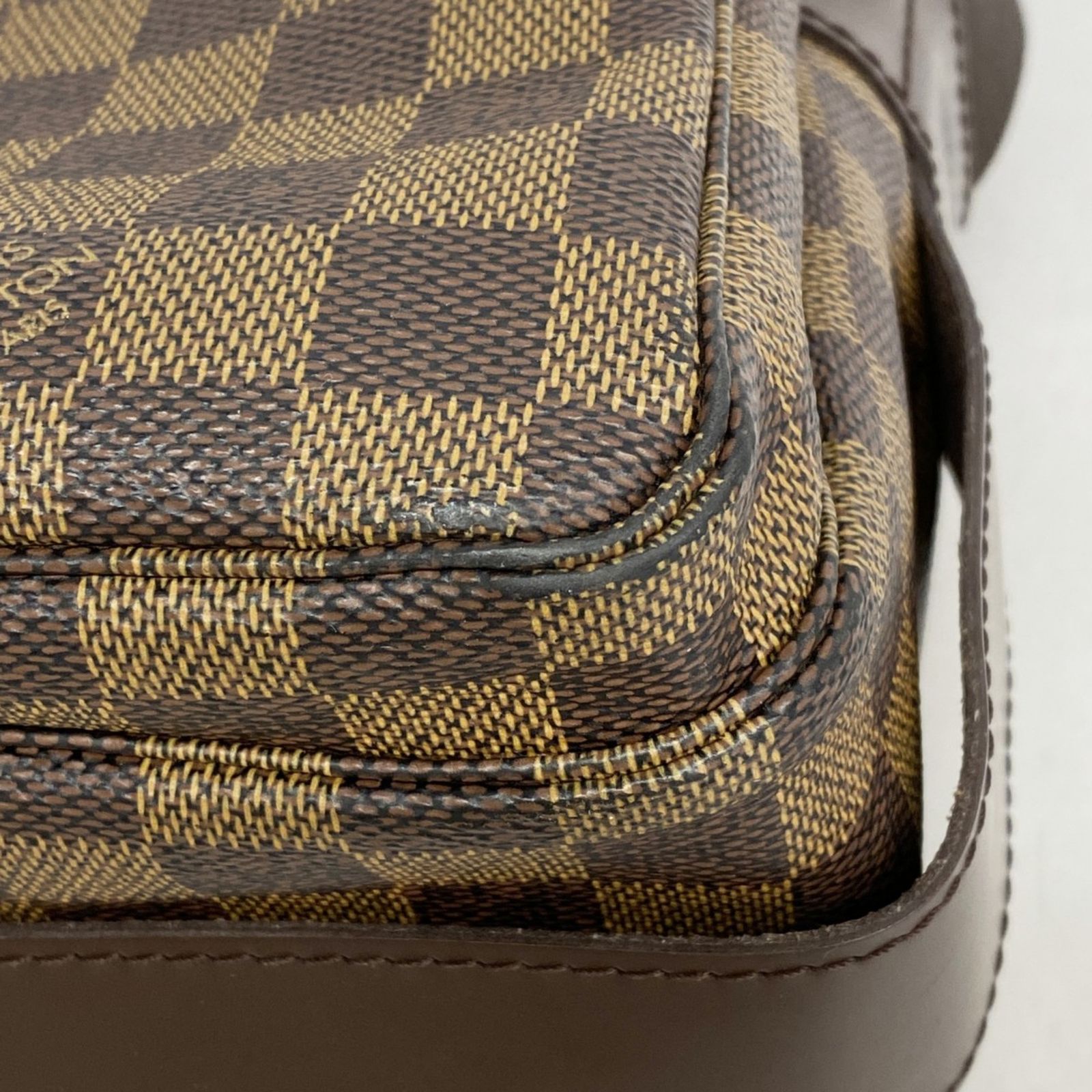 ルイヴィトン N45255 ダミエ ナヴィグリオ ショルダーバッグ エベヌ LOUIS VUITTON（ルイ・ヴィトン） ショルダーバッグ ダミエ