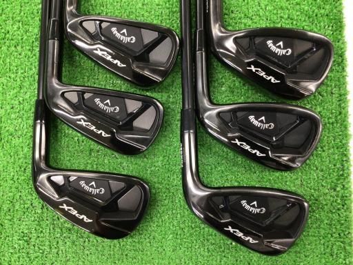 中古】 キャロウェイ APEX(2022) BLACK 6S アイアンセット IR 純正特注