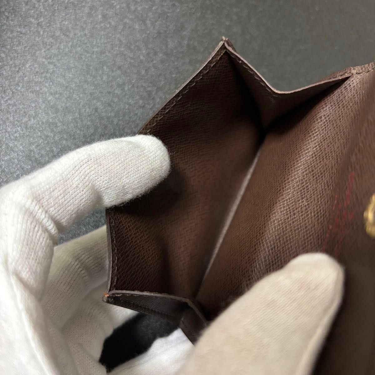 s63 ラドロー ダミエ エベヌ ルイ ヴィトン 小銭入れ コインケース