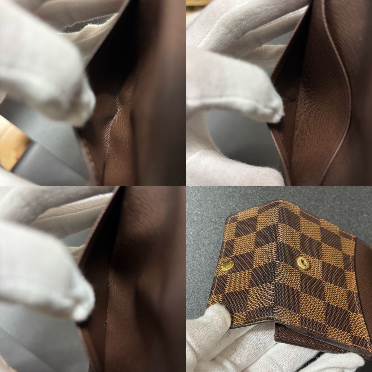 s63 ラドロー ダミエ エベヌ ルイ ヴィトン 小銭入れ コインケース