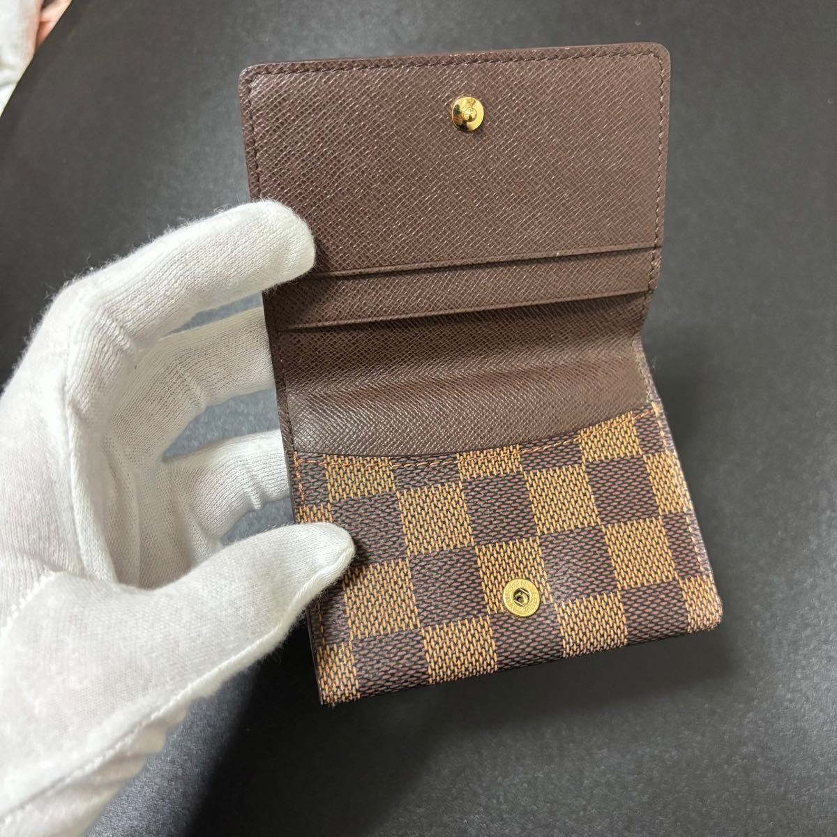 s63 ラドロー ダミエ エベヌ ルイ ヴィトン 小銭入れ コインケース