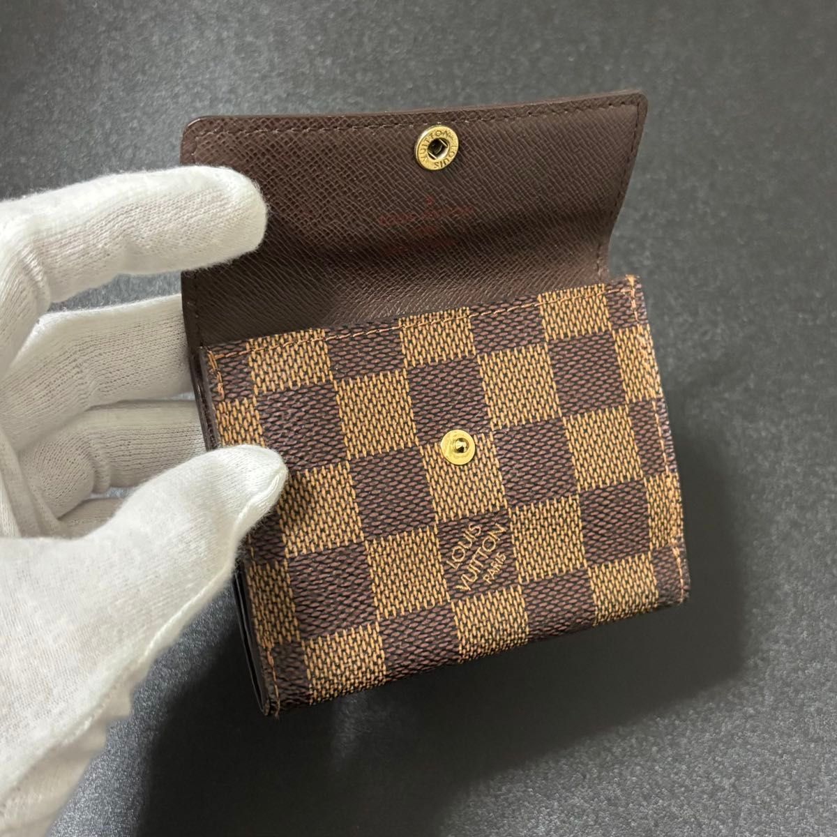 s63 ラドロー ダミエ エベヌ ルイ ヴィトン 小銭入れ コインケース